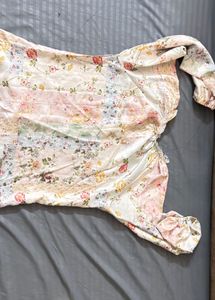 AND Floral Print Top