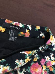 Forever21 Floral Skirt Waist 26