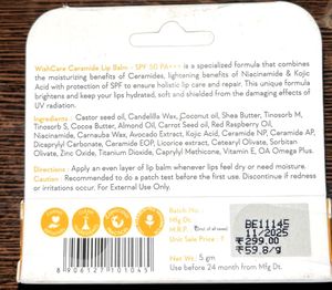 WishCare Ceramide Lip Balm