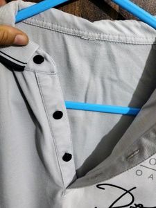 Graphic Print Polo Shirt