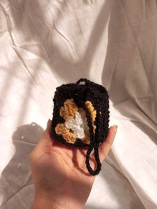 Handmade Crochet Earbuds Case