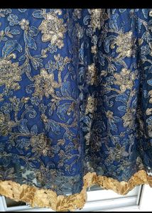 Navy Blue Lehanga Set