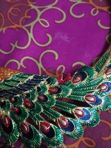 Statement Peacock Collar Necklace