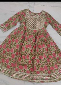Floral Print Kurta Set