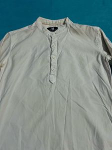 White Casual Shirt ,size:S Or 38