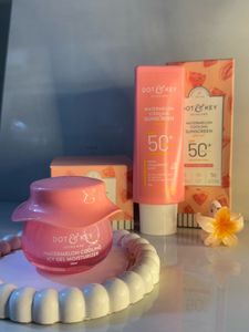 Sunscreen And Moisturiser