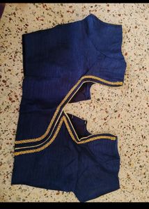 Party Wear Saree With Blouse And Pico Fall