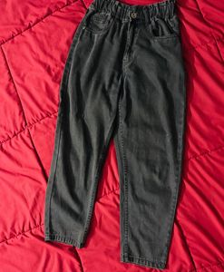 High Waisted Black Jeans