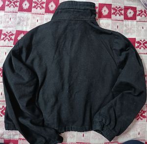 Women Zip Closure Crop Jacket from GetKetch.com