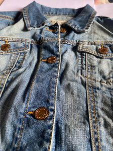 Half and Full  Jean Jacket