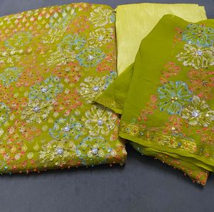 Elegant Embroidered Suit