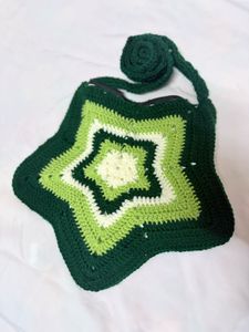 Crochet Star Sling Pouch
