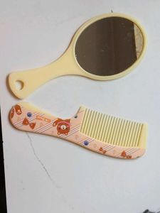 Comb &amp; Mirror Set