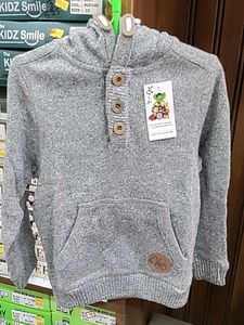 Cute Kids Knit Hoodie