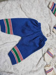 Adorable Baby Knit Outfit Set