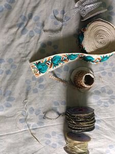 5 Lace, Dress Material