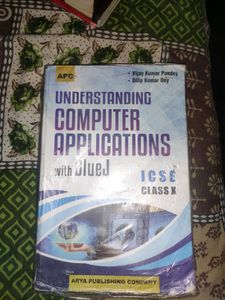 ICSE COMPUTER Application Book