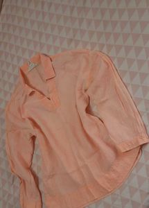 Peach Casual Shirt