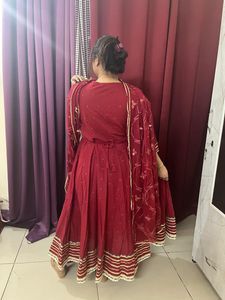 Elegant Maroon Kurta Set