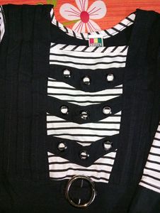 Black And White Dress For Women