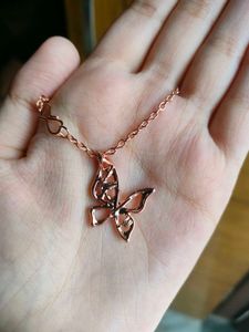 Butterfly Pendant Necklace