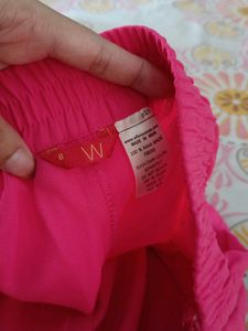 W regular Fit Cotton Blend Trousers