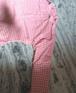 🌸Cute Pink n White Kurta