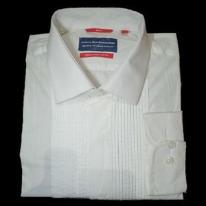Brand New White Formal Taxido Full Sleeves Shirt For Men