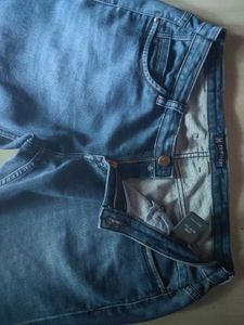 Dark Blue Denim Jeans