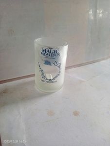 Hand made beautiful glass upcycled from vodka bott