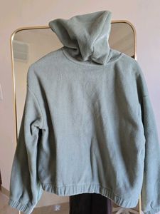 H&amp;M Green Fleece Hoodie