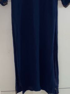 Elegant Navy Blue Dress