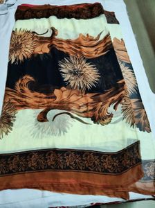 Saree with blouse - like new 💗