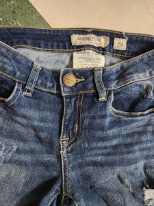 Sneak Peek Distressed Denim