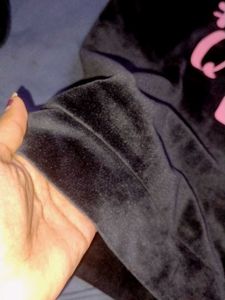 VELVET SWEATSHIRT