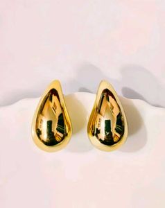 Gold Teardrop Earrings