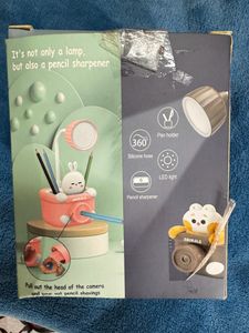 Study Desk Led Lamp Combine Pen Holder