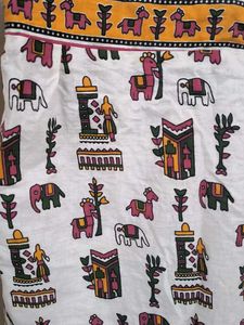 Printed Tank Top/Sleeveless Short Kurti