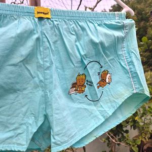 Bewakoof Blue Women&#39;s Shorts