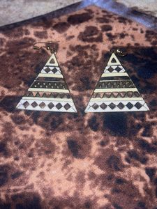 Triangle Geometric Earrings