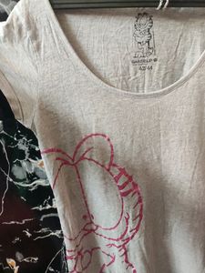 Knee length T-shirt For Women