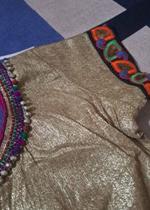 Pink Beautiful Saree With Broad Border
