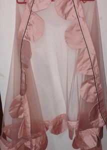Elegant Nude Pink Kurti Set with Stylish Dupatta