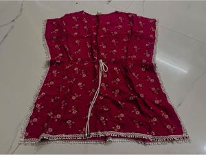 Floral Print Kaftan Dress