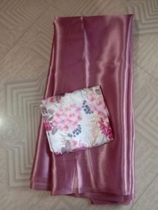 Rose gold Colour❤️Party Wear Saree For Women