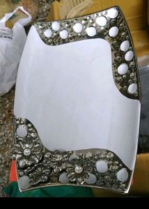 Stylish Thick Ceramic Serving Tray| New And Unused