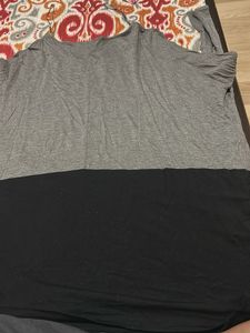 Two-Tone Long Sleeve Top