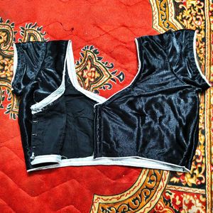 Elegant Black Saree Blouse