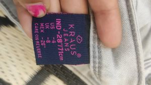 Skinny Fit Jeans For Women&#39;s Comfortable (Grey)