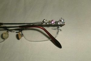 Bayonetta Y2k Soldered Glasses Rectangular